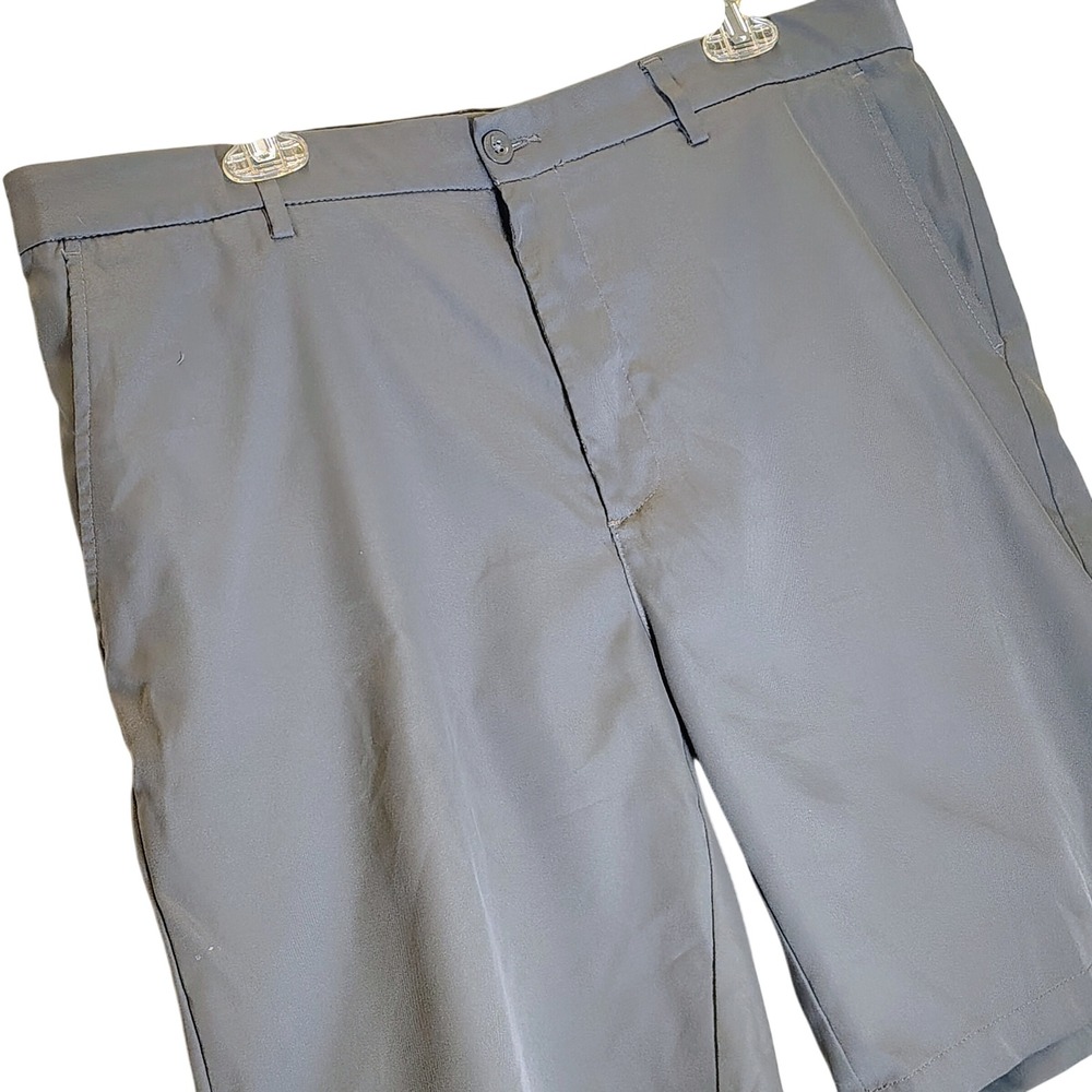 Greg Norman for Tasso Elba Mens Gray Golf Shorts Size 36 Polyester FA18 43102